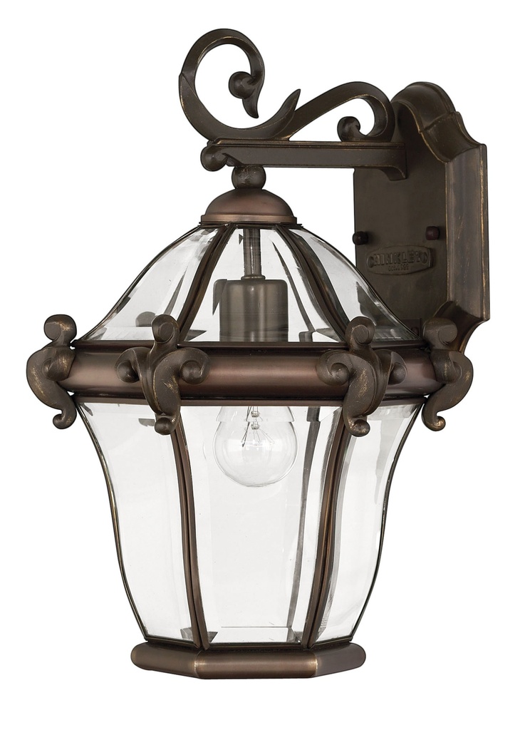 Hinkley San Clemente Small Wall Mount Lantern (2440CB)