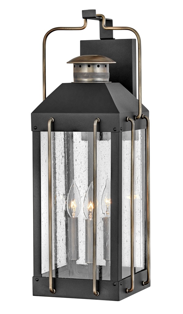 Hinkley Fitzgerald Large Wall Mount Lantern (2735TK)