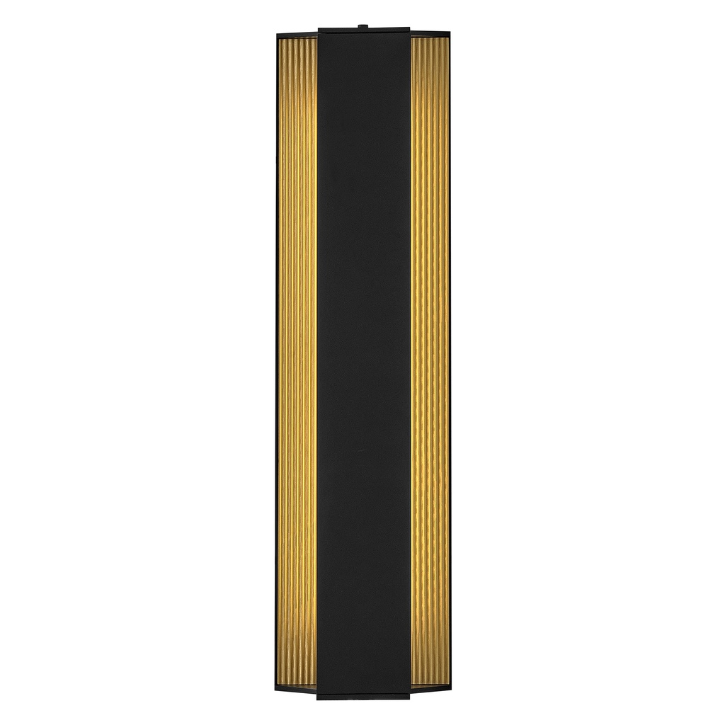 Hinkley Strata Large LED Wall Sconce (27584BK)