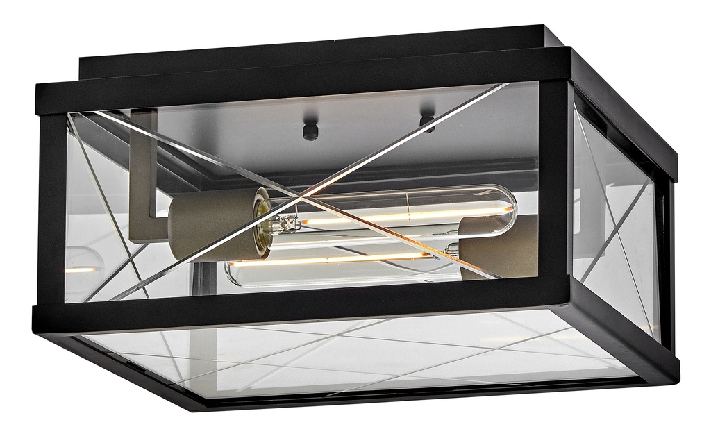 Hinkley Monte Small Flush Mount (28881BK)