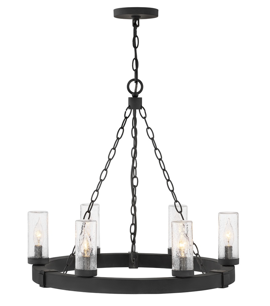 Hinkley Sawyer Small Chandelier (29206BK)