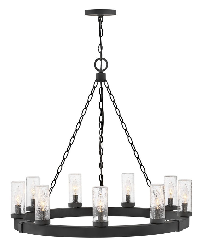 Hinkley Sawyer Medium Chandelier (29208BK)