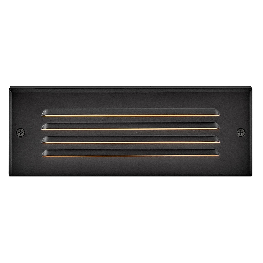 Hinkley Sparta - Dash Louvered LED Flush Step Light 120V (55335SSB)