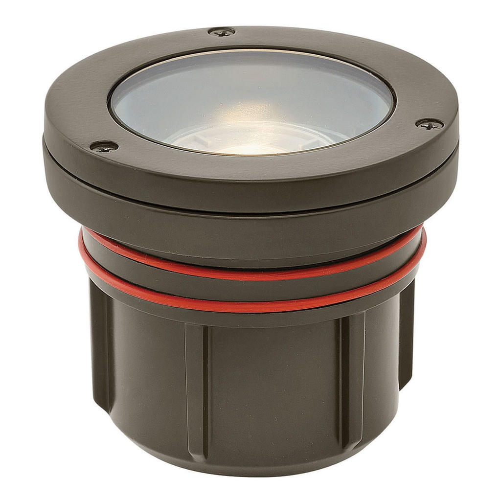 Hinkley Well Light 120V Variable Output LED 3000K Flat Top (55702BZ-LMA30K)