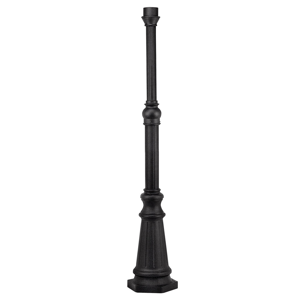 Hinkley 6.5ft Post with Cast Aluminum Base 6.5' Surface Mount Post (6638BK)
