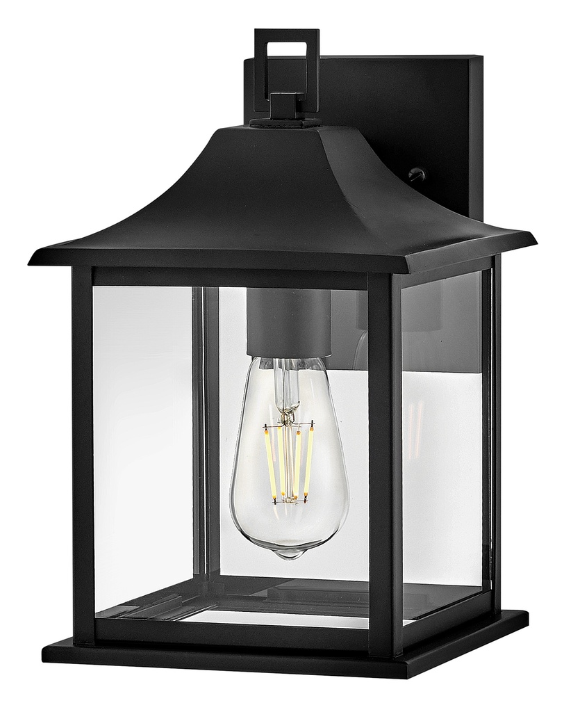 Lark Nolan Small Wall Mount Lantern (81590BK)