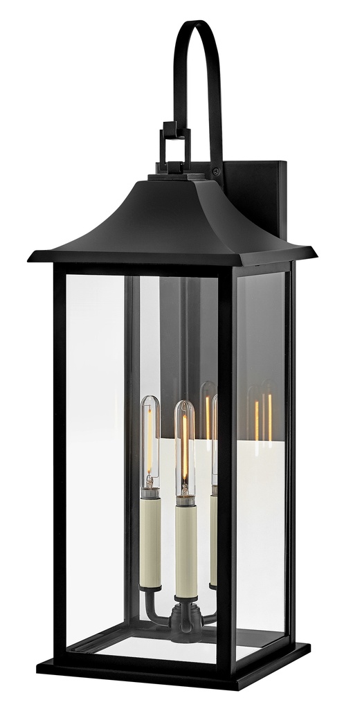 Lark Nolan Large Wall Mount Lantern (81595BK)