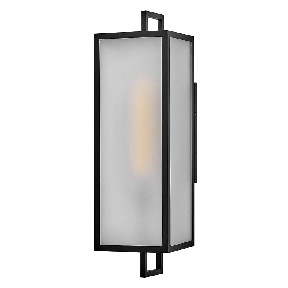 Lark Halden Large Wall Mount Lantern (82075BK)