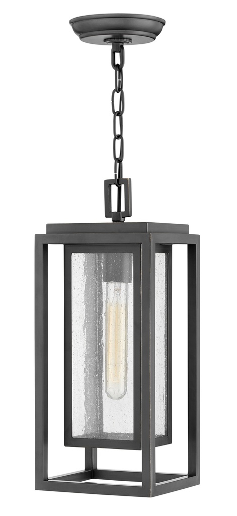 Hinkley Republic Medium Hanging Lantern (1002) – 120v, Socketed, no lamp, 12.00W Med. LED