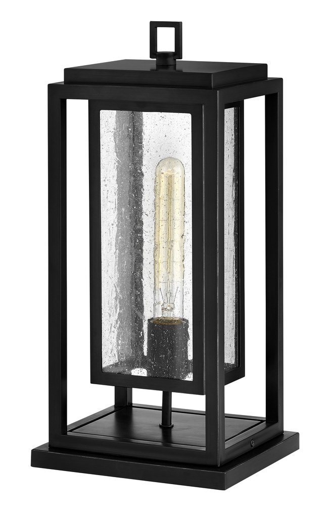 Hinkley Republic Medium Pier Mount Lantern (1007) – 120v, Socketed, no lamp, 12.00W Med. LED