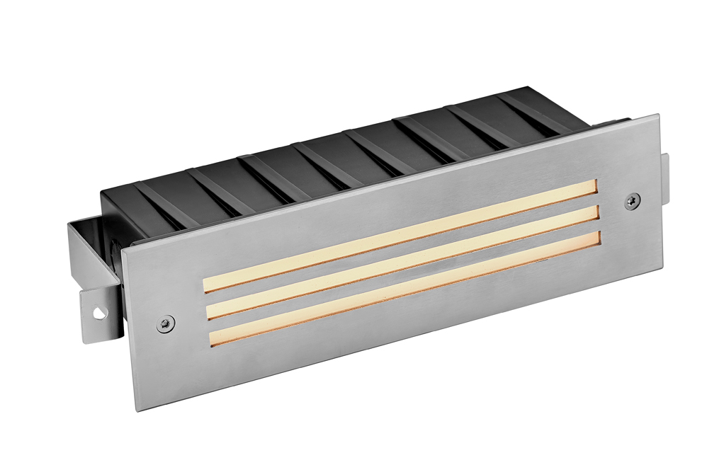 Hinkley Sparta - Dash 12V LED Large Louvered Brick Light (15335)