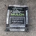 Natural Brown Double Shredded Bark Hardwood Mulch 2 cf Bag