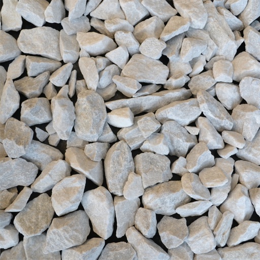 Georgian White Marble Chips