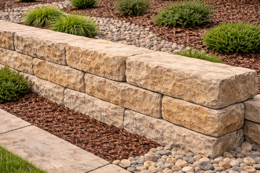 Briar Hill Barnstone 12" x 12" x 48"