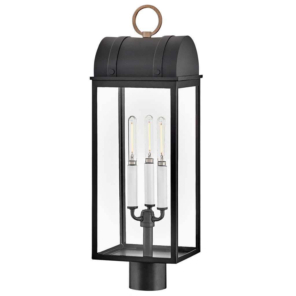 Hinkley Campbell Large Post Lantern (10661BK-BU)