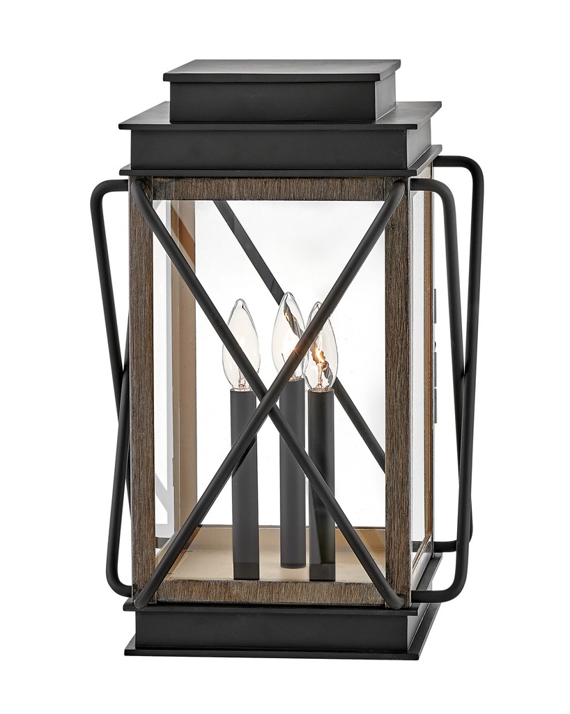 Hinkley Montecito Medium Pier Mount Lantern (11197BK)