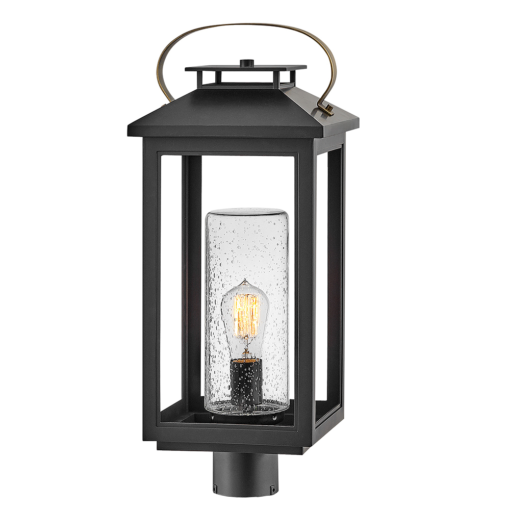 Hinkley Atwater Large Post Mount Lantern (1161BK)