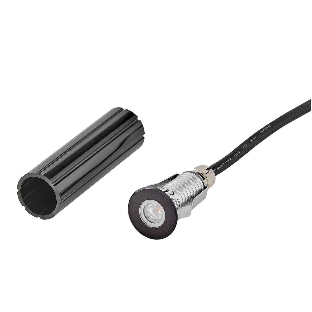 Hinkley Sparta - Dot Small Stainless Steel LED Round Button Light (15074SSB)