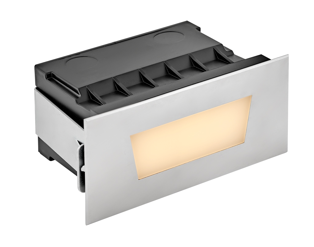 Hinkley Sparta - Dash 12V LED Small Flat Brick Light (15344SS)