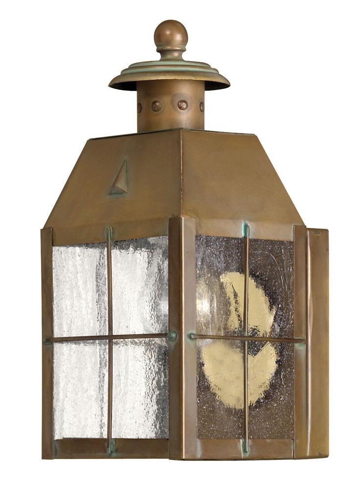 Hinkley Nantucket Small Wall Mount Lantern (2376AS)