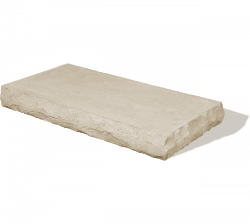 Ledgestone Standard Rock Face Closed-End Coping (Non-Stock) - Chicago Configurtion