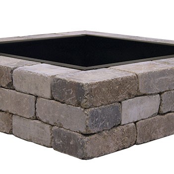 Sunset 36" Square Firepit Insert (No Cooking Rack)